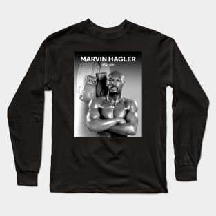 Marvin Hagler Memorial Long Sleeve T-Shirt
